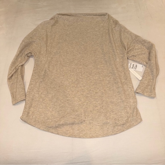 Caslon Tops - NWT - Lightweight Beige Long Sleeve Top - Size XL